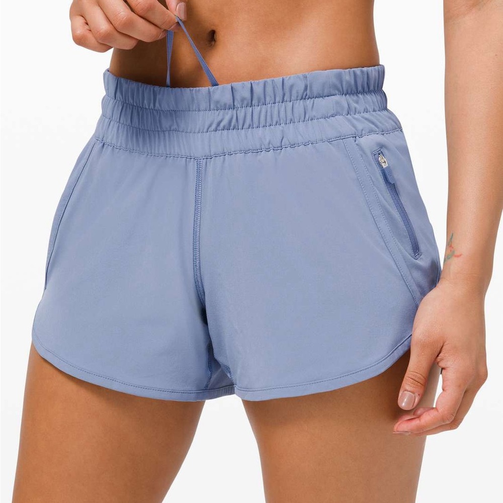 Lululemon Athletica Tracker Shorts (Slate Blue)